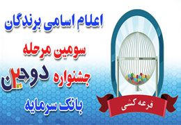  72 برنده خوش شانس مرحله سوم جشنواره دوجین بانک سرمایه معرفی شدند