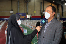 برگزاری پویش همدلی و کمک های مومنانه ستاد خادم منتظر با حضور شهردار منطقه ۲۱  